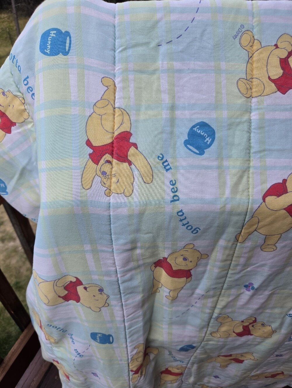 Vintage Y2K Pooh Bear Twin Comforter - Picture 4 of 5